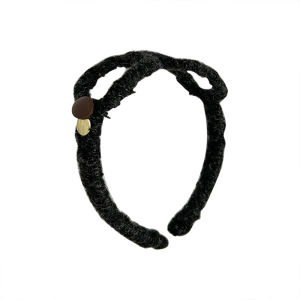 Fashionable Eyeglass Frame Hairband Womens Outdoor High Forehead Anti-slip Headband New 2026 Velvet Hair Accessories
