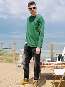Enjeolon | Heavyweight Long Cotton Mens T-Shirt