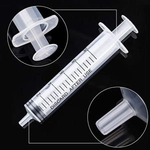 There is No Needle Included!  5 10 20 50 100Pcs Reusable 10ML Plastic Nutritional Health Measuring Syringe Sampling Tool