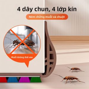 MONLEYTA | Door Bottom Soundproofing Seal Strip PVC Material Door Gap Filler Windproof Door Bottom Silent Design Bedroom Door Accessory
