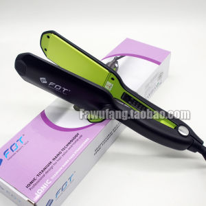 FBT Wide Plate Hair Straightener Constant Temperature Control for Men Women Salon Hair Styling Tool Ceramic Heating Haircare