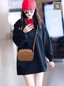 Fashionable High-End Feeling Crossbody Phone Bag for Women Simple Versatile PU Leather Zipper Closure Spring Summer 2024 New Style