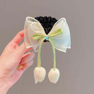 Tulip Hairband for Girls Childrens Beautiful Hair Accessories Baby High Aesthetic Value Hair Ties Sweet Style Floral Headbands