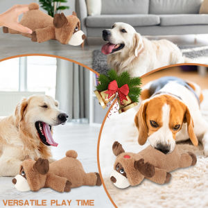 Plush Comfort Toy for Dogs with Heartbeat Feature for Behavioral Training And Calming Aid Requires Batteries (Not Inclu