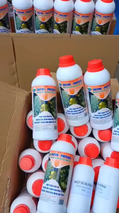 Enzyme Protease Thủy Phân Protein Ủ Cá Bánh Dầu Làm Phân Bón Và Thức Ăn Chăn Nuôi - Chai 1 Lít