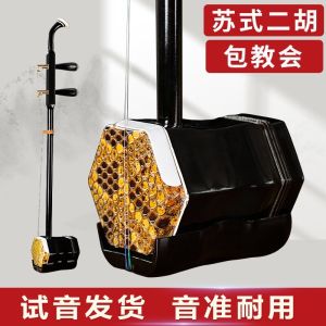 Professional Performance Level Suzhou Erhu Instrument New Model Large Volume Beginner Friendly High Quality Traditional Violin