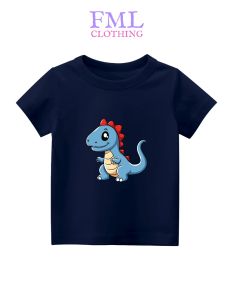 Kaos Anak-Anak Gambar CUTE Dino (usia 2-10 Tahun) Katun PE