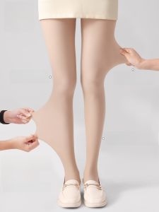 MiiOW | Water Light Socks Leggings Ultra Natural One Piece Base Stockings Meat Color Nylon Fabric Seamless Shaping Leggings For Women