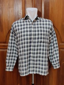 Kemeja Flanel Big New Original Second Size S