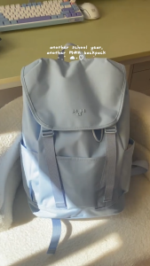 MAH Cloud Blue Design Backpack Minimalist Design Large Capacity Waterproof Bag 14/15.6