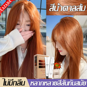 สีเทรนด์ ปี 2025 CAYIROM สีย้อมผม ยาย้อมผม สารบริสุทธิ์จากพืชธรรมชาติ กลิ่นหอมสดชื่นไ ปิดผมขาว