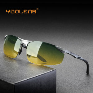 Polarized Aluminum Sports Fishing Men Sunglasses UV400 Lens Day and Night Driver Sun Glasses Male Outdoor Eyewear Accessories