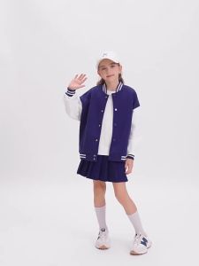 JEANSWEST SPORT | Fashion Loose Fit Baseball Jacket for Girls Spring and Autumn