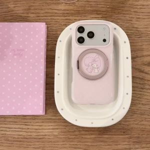 Sanrio | Ốp Điện Thoại Hoạt Hình Dễ Thương Phong Cách Y2K My Melody Dành Cho iPhone 17 Pro Max 17 Pro 16 Pro Max Tương Thích Với iPhone 17 16 15 Pro Max