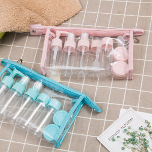 Travel Bottles KitPortable Toiletry Containers SetClear Flight Size Cosmetic Containers