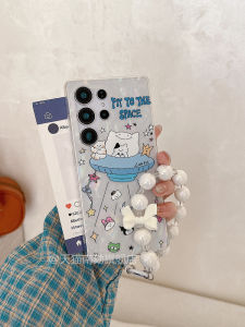 Samsung S25 Ultra Phone Case New S25 Edge Abalone Pattern S24U Anti-Fall Popular S23 plus Sanrio S22 Note20 A55A54 with Lanyard Cute S21FE
