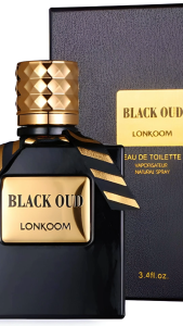 Men Perfume Black Oud Aromatic Aquatic fragrance 100ML