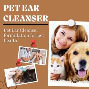 EOSG 7+ Pet Ear Cleanser (110ml) - Tri-Action Clear Ear Cleanser For All Types of Pets Cleansing Soothing Drying - Pembersih Telinga Haiwan Kesayangan 三重功效狗犬猫咪宠物耳朵清洁剂【治疗耳部异味 清除耳屎碎屑 缓解刺激 去除多余湿气】
