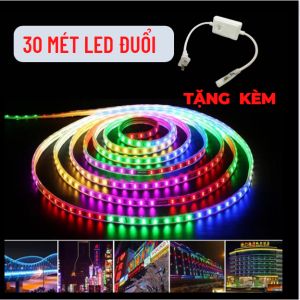 30M Dây Led Nháy Đuổi CHIP 2835 Tặng kèm nguồn Led