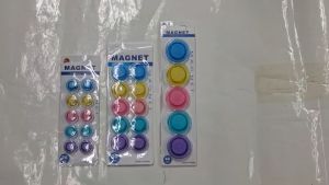 Colorful Magnet Assorted Round Circle Magnet Set (20mm / 30mm / 40mm)