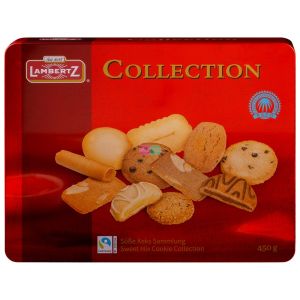 Lambertz Original Snack Biscuit Gift Box 450g German Imported Premium Mixed Biscuits Cookie Gift Basket Ideal for Giving