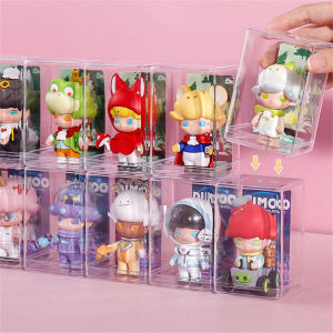 Kotak Display Box Boneka Display Action Figure Akrilik Transparan Anti Debu Box Storage Boneka