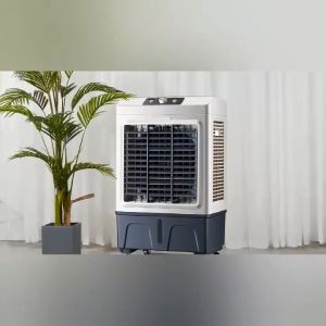 55L พัดลมไอระเหยเคลื่อนที่ ปริมาณอากาศขนาดใหญ่ 45999 ระบายความร้อนอย่างมีประสิทธิภาพ พัดลมมัลติฟังก์ชั่น การกระจายลมในมุมกว้าง พัดลมทา สินค้าพร้อมส่ง