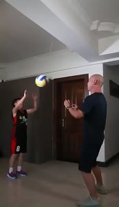 Volleyball Spike Trainer Volleyball Spike Training System Volleyball Equipment Training Improves Serving Jumping Action