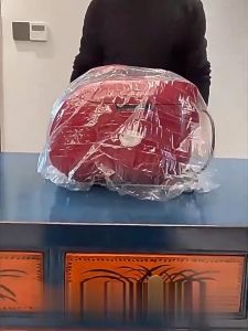 OFM-C1172 Plastik Penutup Karet Pelindung Debu Isi 10pcs / Plastik Transparan Penutup Perabotan