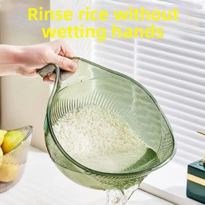 Multi-purpose Handled Washing Basket Rice Vegetables Fruits