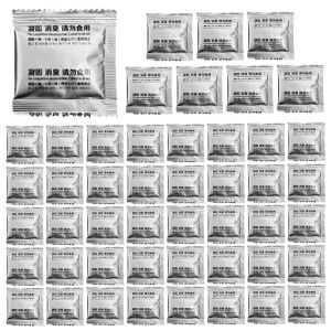 【New Arrival】 48Pcs Portable Toilet Powder Eco-Friendly Toilet Absorbent Gel Poo Urine Powder Camping Toilet Gel for Camping Hiking