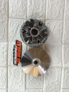pulley puli bubut vario 125 kzr 138 kerok jalur dan interlok