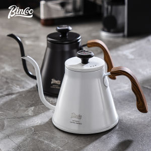 BINCOO Stainless Gooseneck Spout Tea Kettle / Drip Coffee Pot 1L Pour Over Coffee Kettle Gooseneck Kettle，Drip Coffee Maker Kettle Stainless Steel Perfect for Cafe Needs