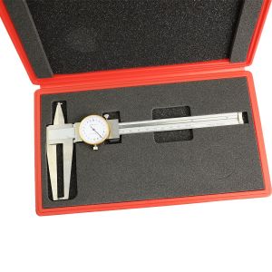 เวอร์เนียร์คาลิปเปอร์ปากมีด 9-150 มม. แบบมีร่องด้านใน ตัวด้ามสแตนเลส แบบกรงเล็บยาว เครื่องมือวัดภายใน