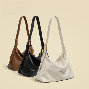 Cheya&Kaylan Soft Leather Tote Bag Womens Commuter Single Shoulder Large Capacity Crossbody Bag Casual Fashion PU Material