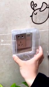 2Pcs COVER PENUTUP COLOKAN Listrik Dinding - Tutup Stop Kontak Cover Pengaman