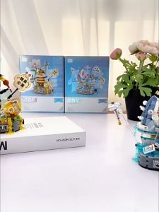 LOZ IDEAS Mini Block Showing Off Bee Sleepy Dizzy Shark Gift Decoration Building Brick Toy