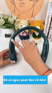 Quạt đeo cổ - Giá Tốt Miễn Phí Vận Chuyển Đủ Loại Quạt điều hòa mini đeo cổ không cánh có chế độ làm mát nhanh và lọc không khí bản đặc biệt loại tốt USB