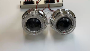 ฝาครอบโปรเจคเตอร์ Bi led/bi xenon ขนาด 3 นิ้ว - สไตล์ Cayen B