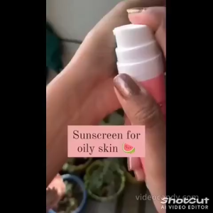 Aqualogica Radiance+ Dewy Sunscreen Cream with Watermelon & Niacinamide | SPF 50+ |PA+++ | Protects from UVA UVB | For Complete Sun Protection | 50 g