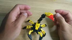 Mô Hình Bọ Cạp Chiến Đấu Scorpy Lắp Sẵn – Khớp Động Linh Hoạt – Mô Hình Cơ Khí In 3D
