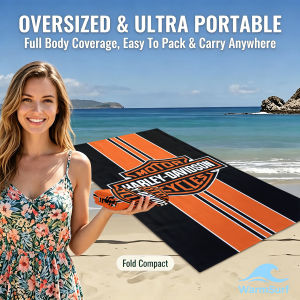 Beast Kingdom | Luxury Redefined H-Harleys D-Davidson Quick Drying Beach Towel Ultra Lightweight Fast-drying Super Absorbent It is a must-have i