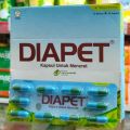 DIAPET KAPSUL MENCRET 1 STRIP 10 TABLET / KAPSUL DIAPET OBAT DIARE. 
