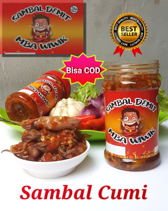 Sambal Cumi - Sambal Cumi Asin - Sambal Baby Cumi - Cumi