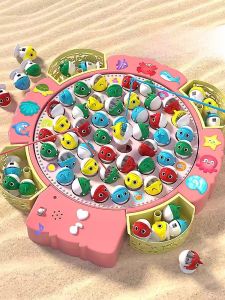 High-End Childrens Fishing Toy for Intelligence Development Birthday Gift for Boys And Girls Ages 1-6 Plastic Simulation Role-Playing Toy