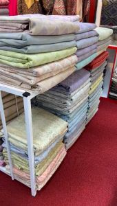 SONGKET 3D EXCLUSIVE SUIT PENGANTIN SET (13meter) RANDOM WARNA & CORAK