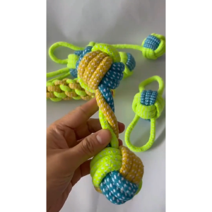 DÂY GẶM COTTON THẮT NÚT CHO CHÓ CHƠI GẶM TRÁNH CẮN PHÁ ĐỒ ĐẠC-NIEVE