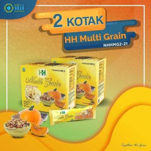 2 Box HH MULTIGRAIN sereal sehat stabilkan gula darah kolesterol diet sehat alami