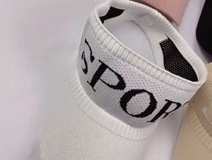 ALENADAY - Topi Sport Olahraga Senam Wanita Sun Visor Terbaru Gaya Korea Murah HAT01