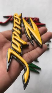 EMBLEM MOTOR JUPITER Z EKSTERIOR KEREN  VARIASI TIMBUL 3D BAHAN RESIN